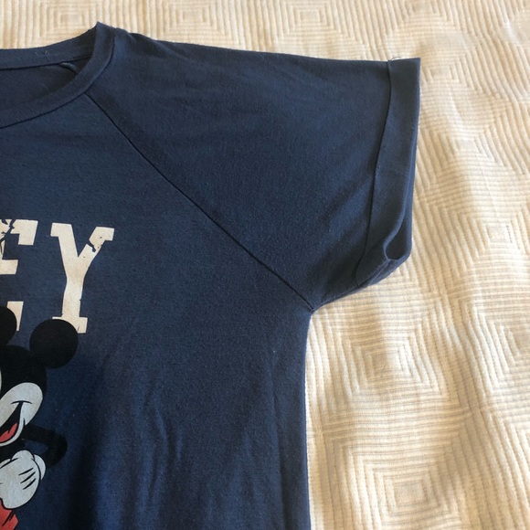 Disney Mickey Mouse HiLo Tee with cuffed sleeves - Picture 6 of 6
